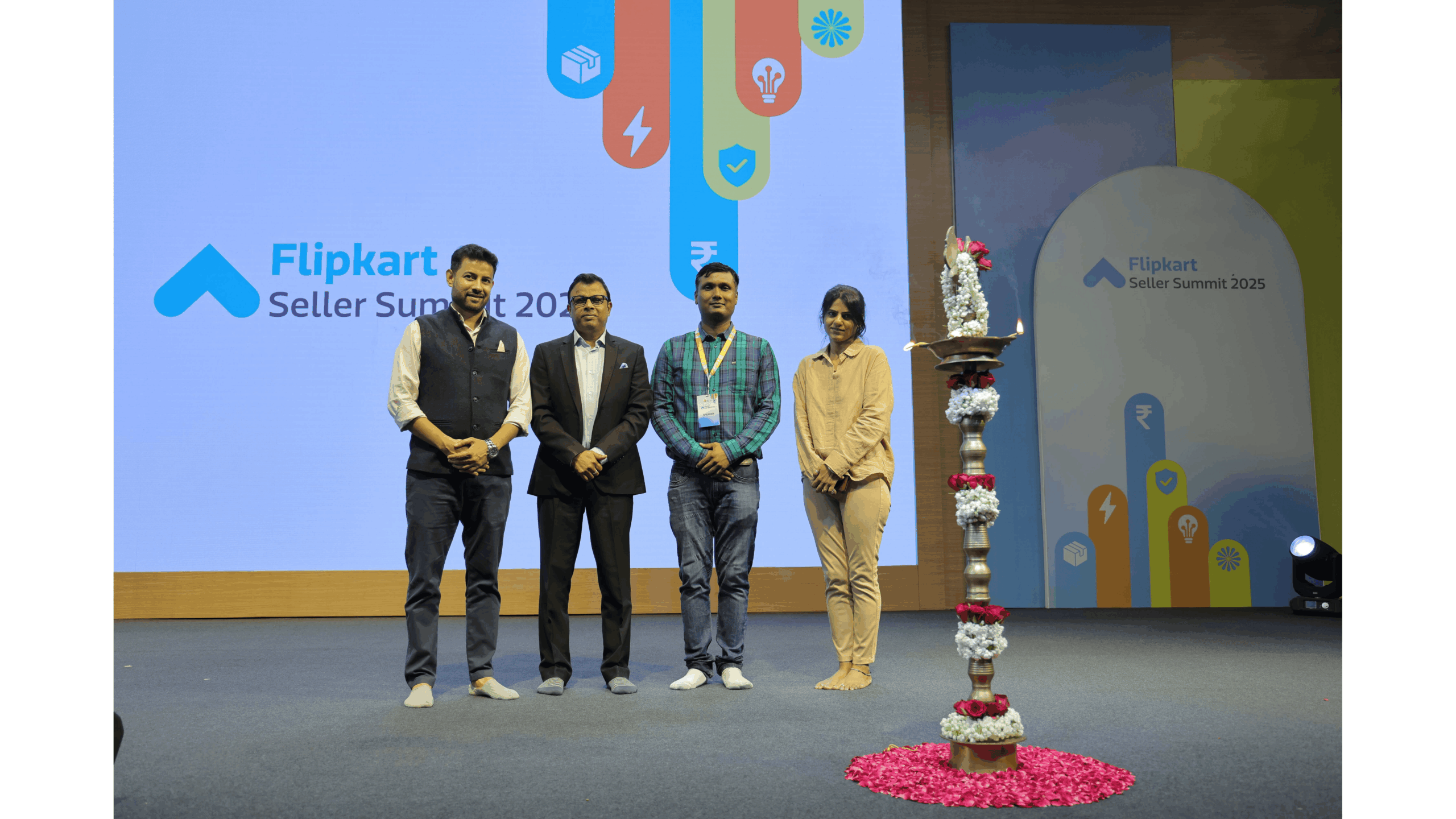 Dignitaries at Flipkart's flagship Seller Summit 2025