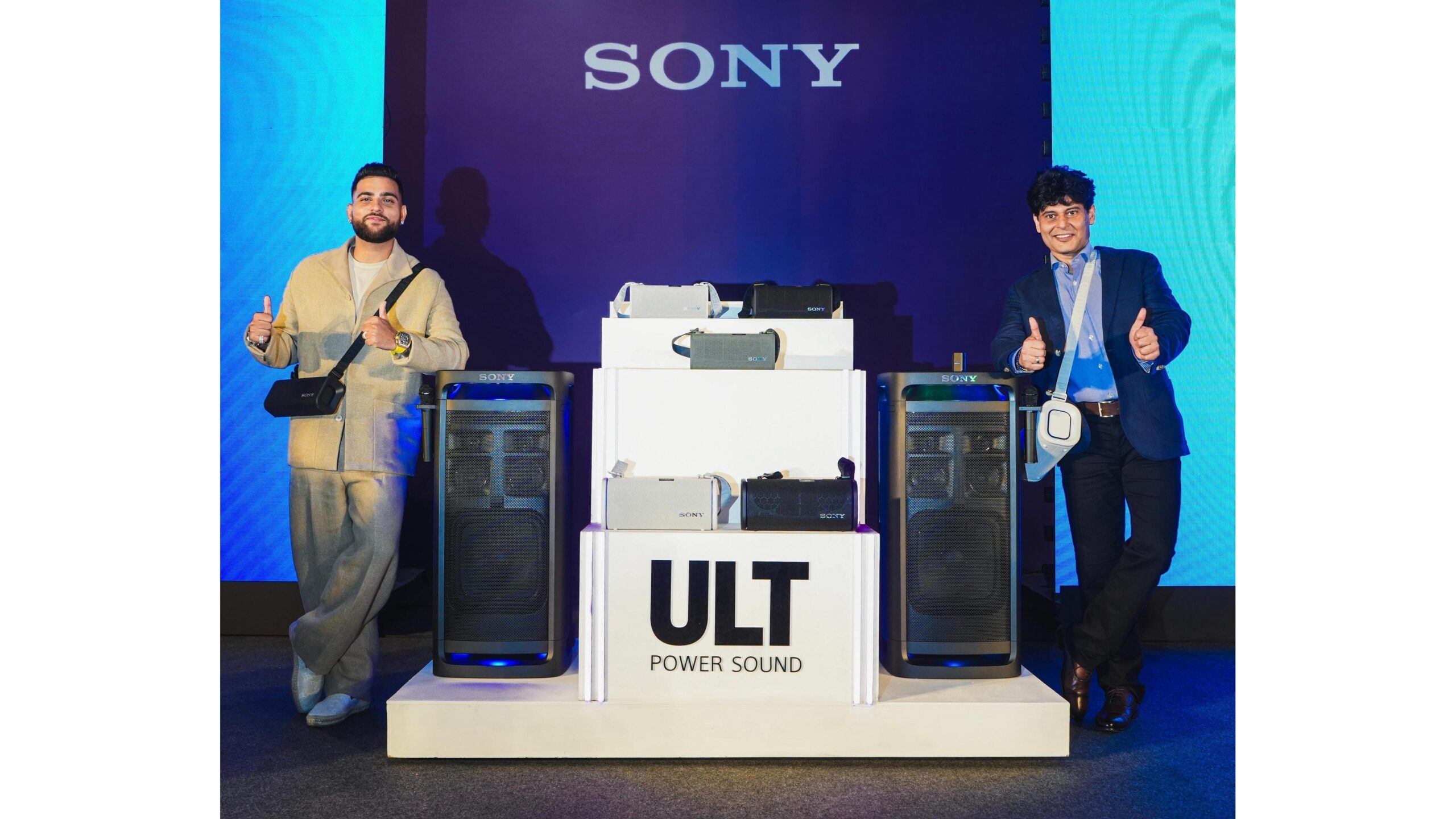 Karan Aujla and Sunil Nayyar, MD, Sony India