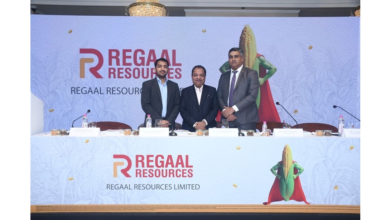 Karan Kishorepuria Whole Time Director, Anil Kishorepuria, CMD & Saikat Chatterjee, CFO - Regaal Resources Limited