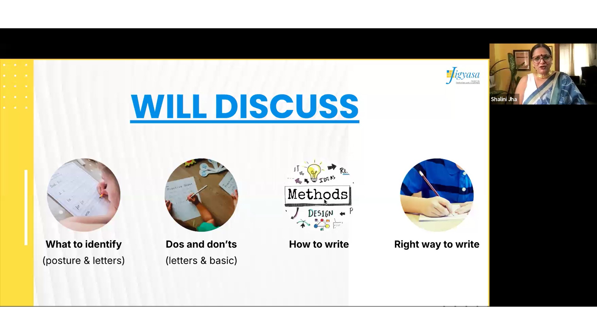 Image of Webinar on handwriting