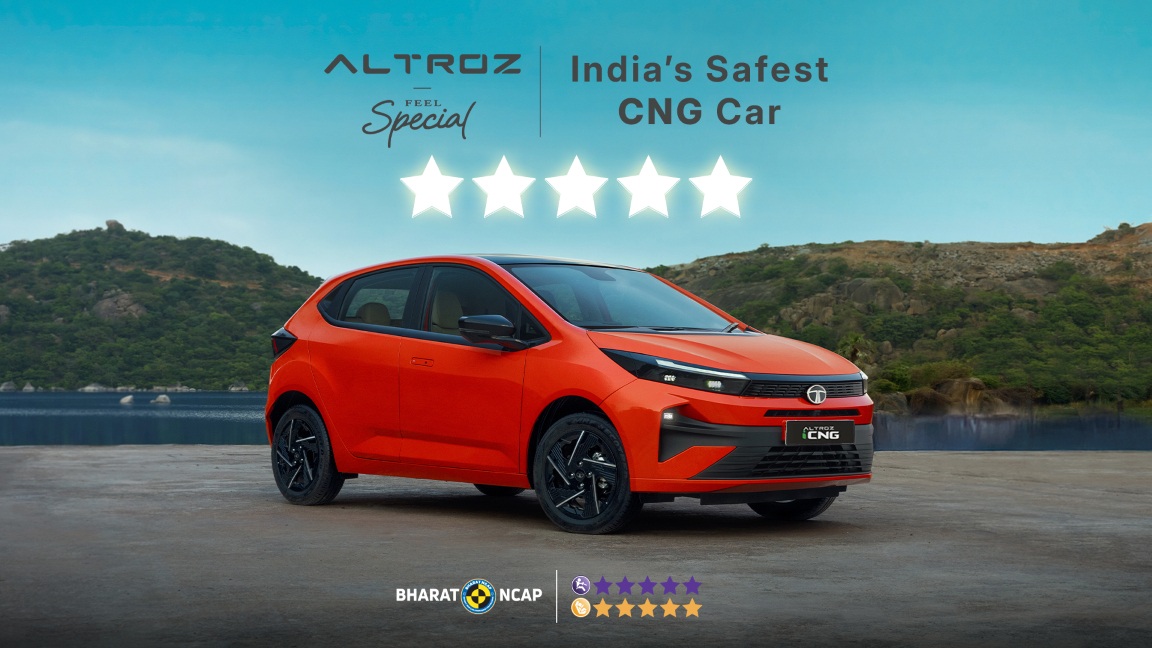 Indias Safest CNG Car Altroz