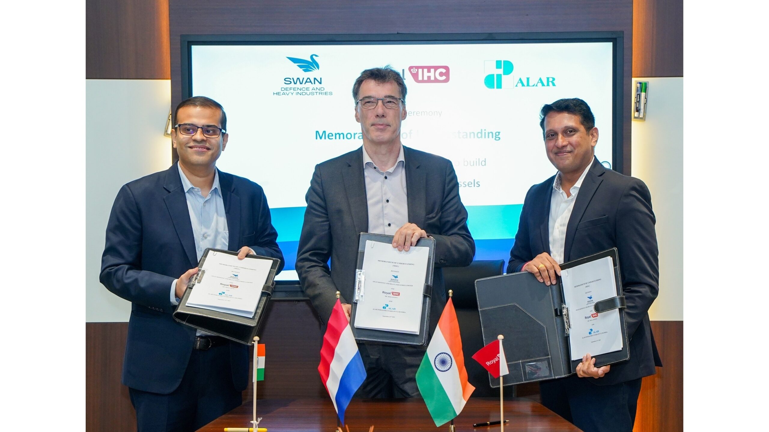 MoU signing - SDHI and Royal IHC and Alar