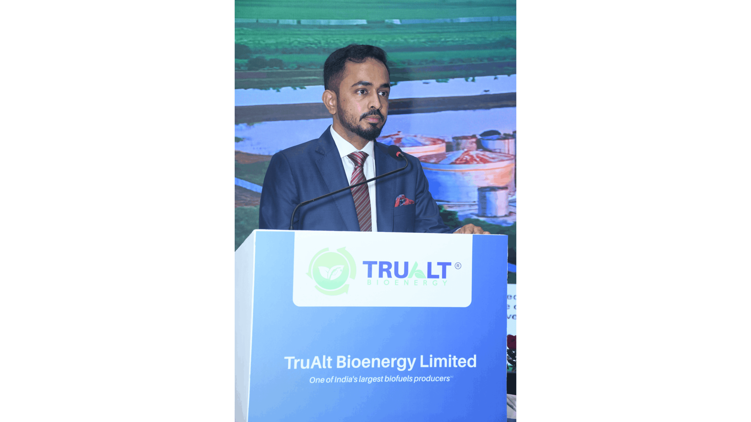 Mr Vijay Nirani, MD, TruAlt Bioenergy Limited