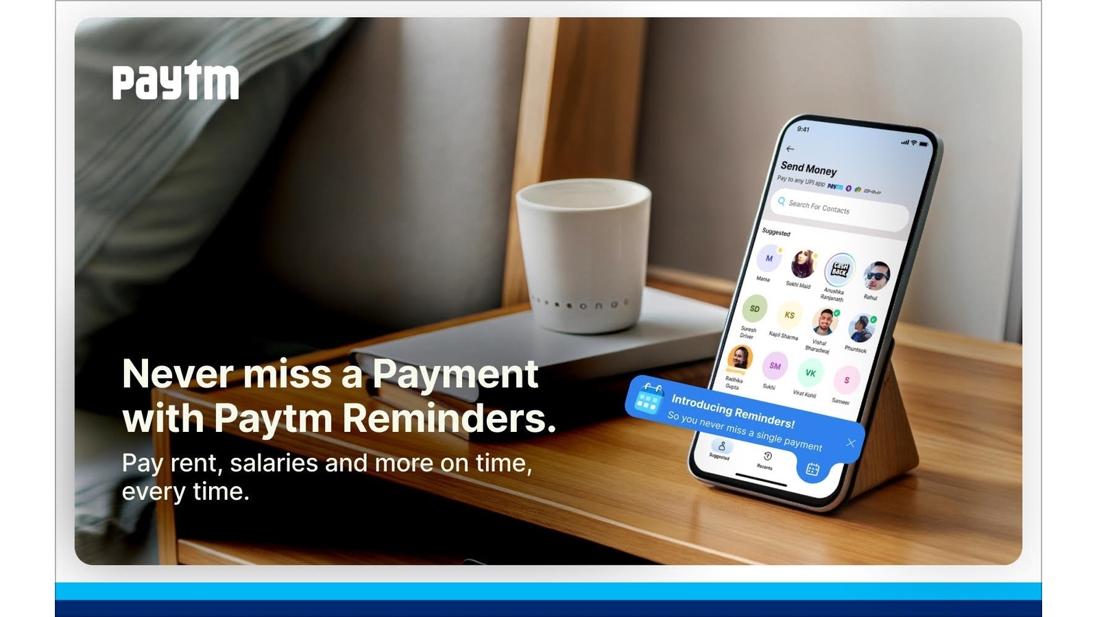 Paytm Reminder