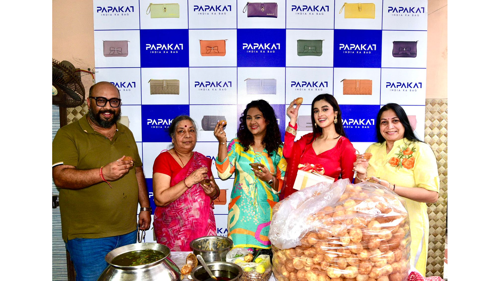 Puchka Khao, Phuket Jao campaign announcement featuring Actress Darshana Banik