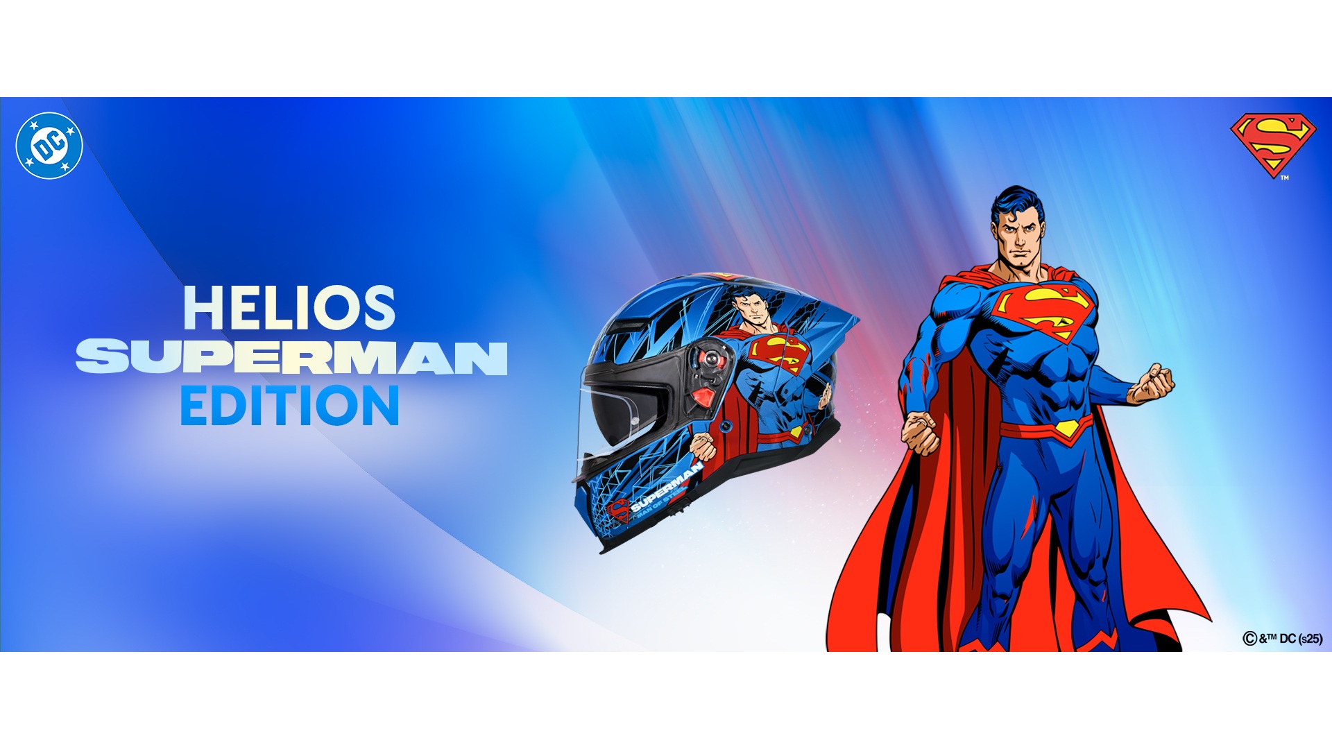 STUDDS Accessories Ltd. Introduces the All New Studds Helios Superman Edition Helmet in India