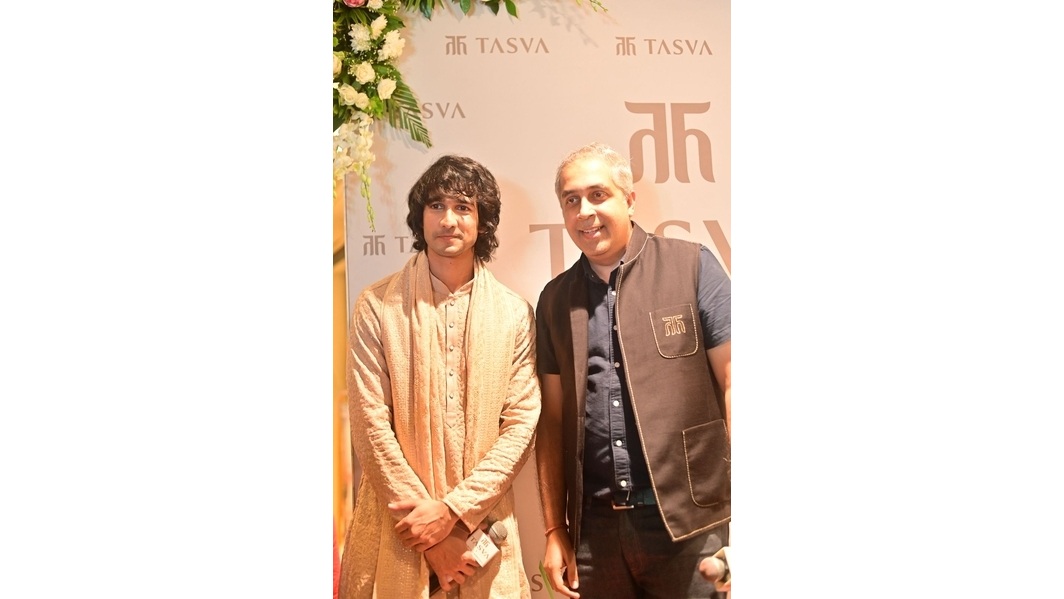 Tasva, the Indian Menswear Brand, Launches their Flagship Store in Rash Behari, Kolkata with Bollywood Actor Shantanu Maheshwari