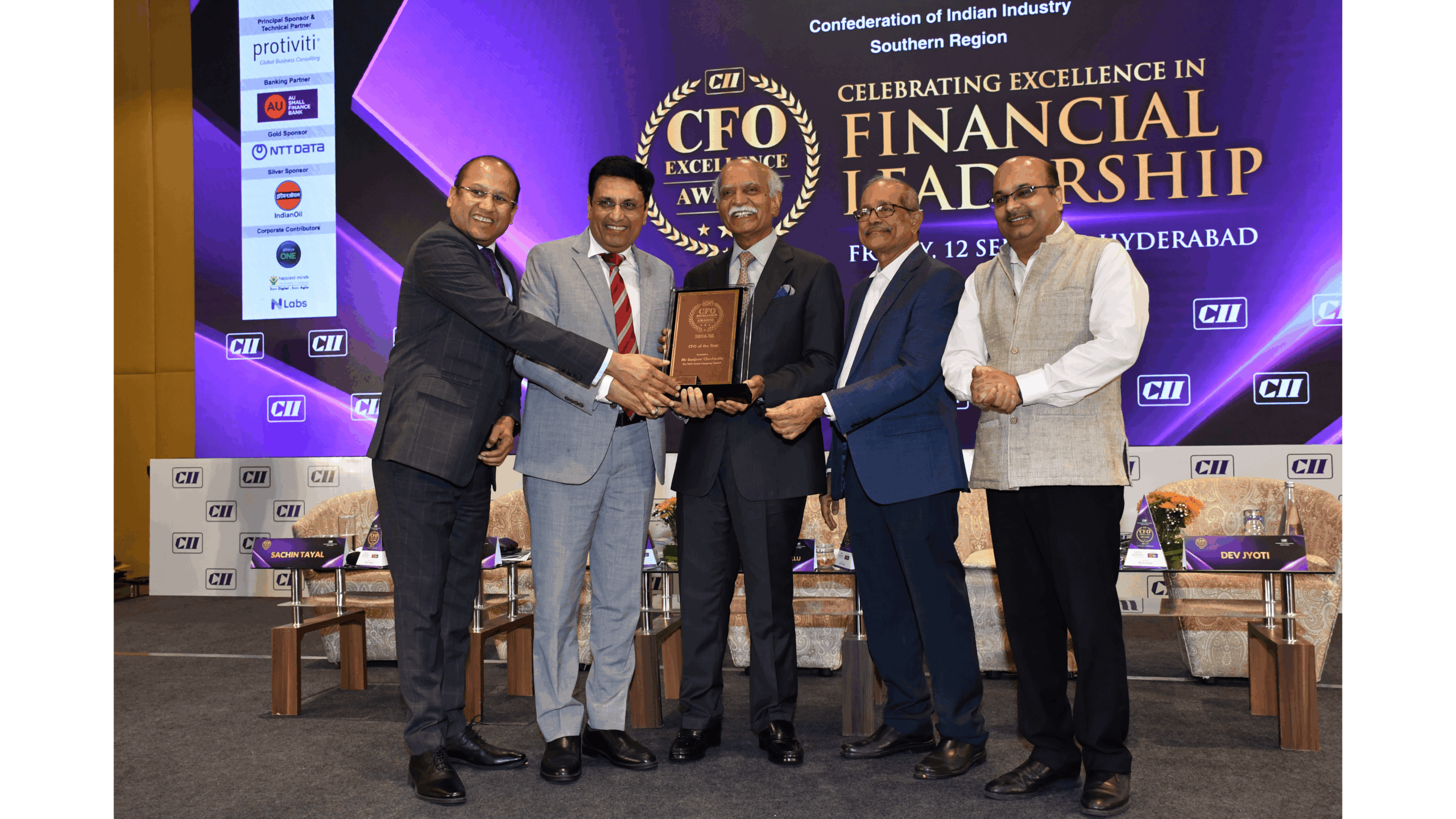 Tata Power’s CFO Sanjeev Churiwala honoured with ‘CFO of the Year’ award 2024-25 by CII 6 Tata Power’s CFO Sanjeev Churiwala honoured with ‘CFO of the Year’ award 2024-25 by CII