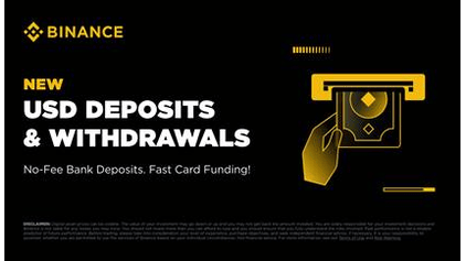 Binance Offers Direct USD