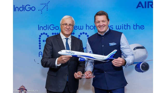 IndiGo places firm order for 30 additional A350-900 Airbus aircraft