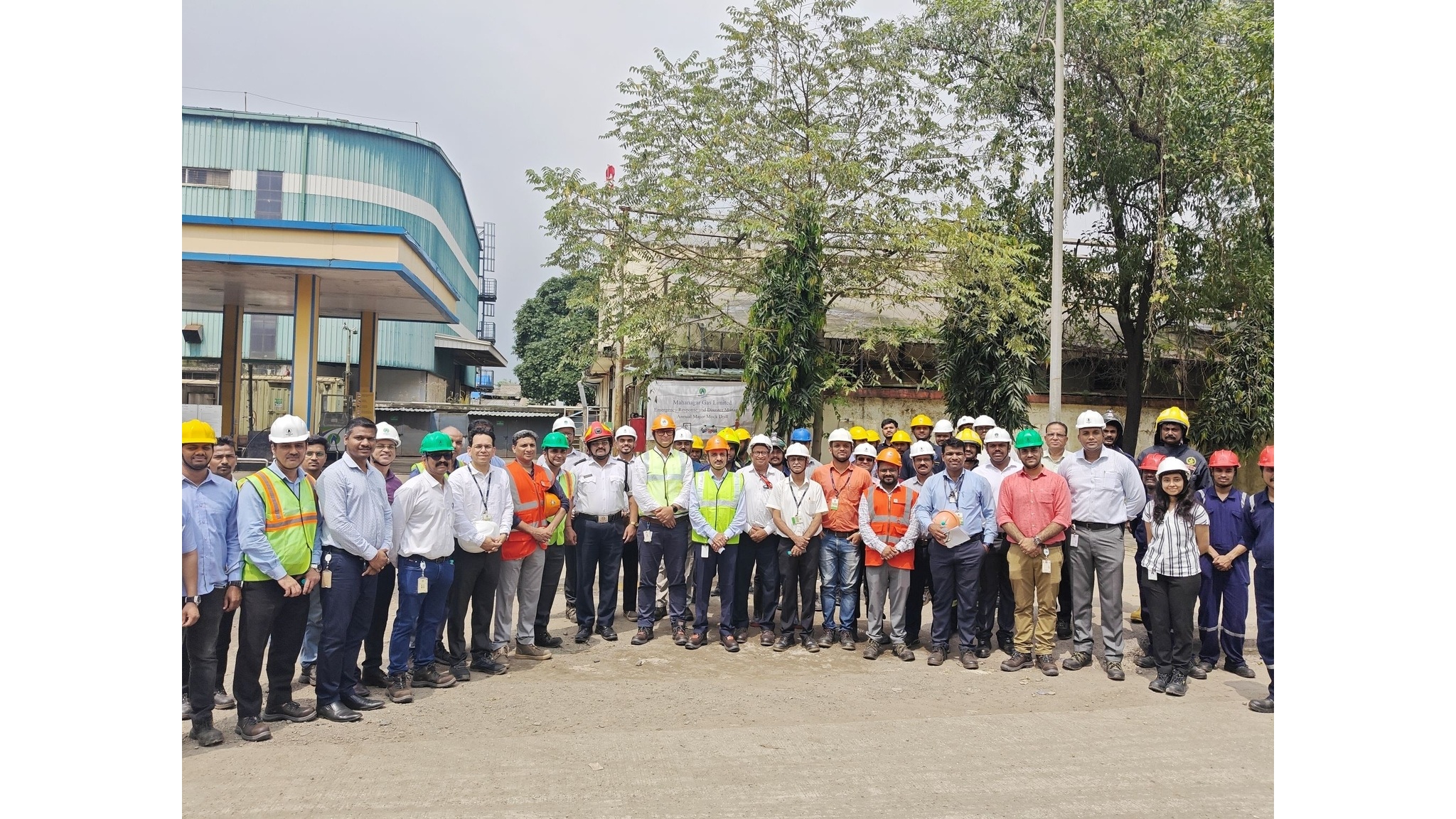MGL conducts an Emergency Mock Drill at City Gate Station Taloja CNG RO