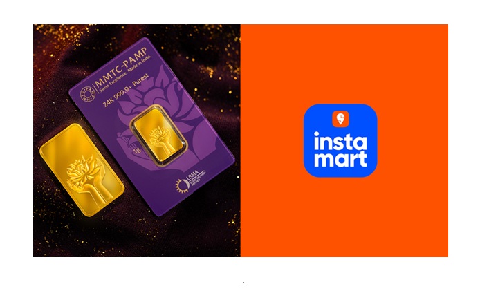 Purest gold, silver products in 10 minutes: MMTC-PAMP partners with Swiggy Instamart 1 MMTC-PAMP X Swiggy Instamart