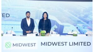 Mr. Ramachandra Kollareddy, Promoter & CEO, and Ms. Uma Priyadarshini Kollareddy, Promoter & Director, Midwest Limited.