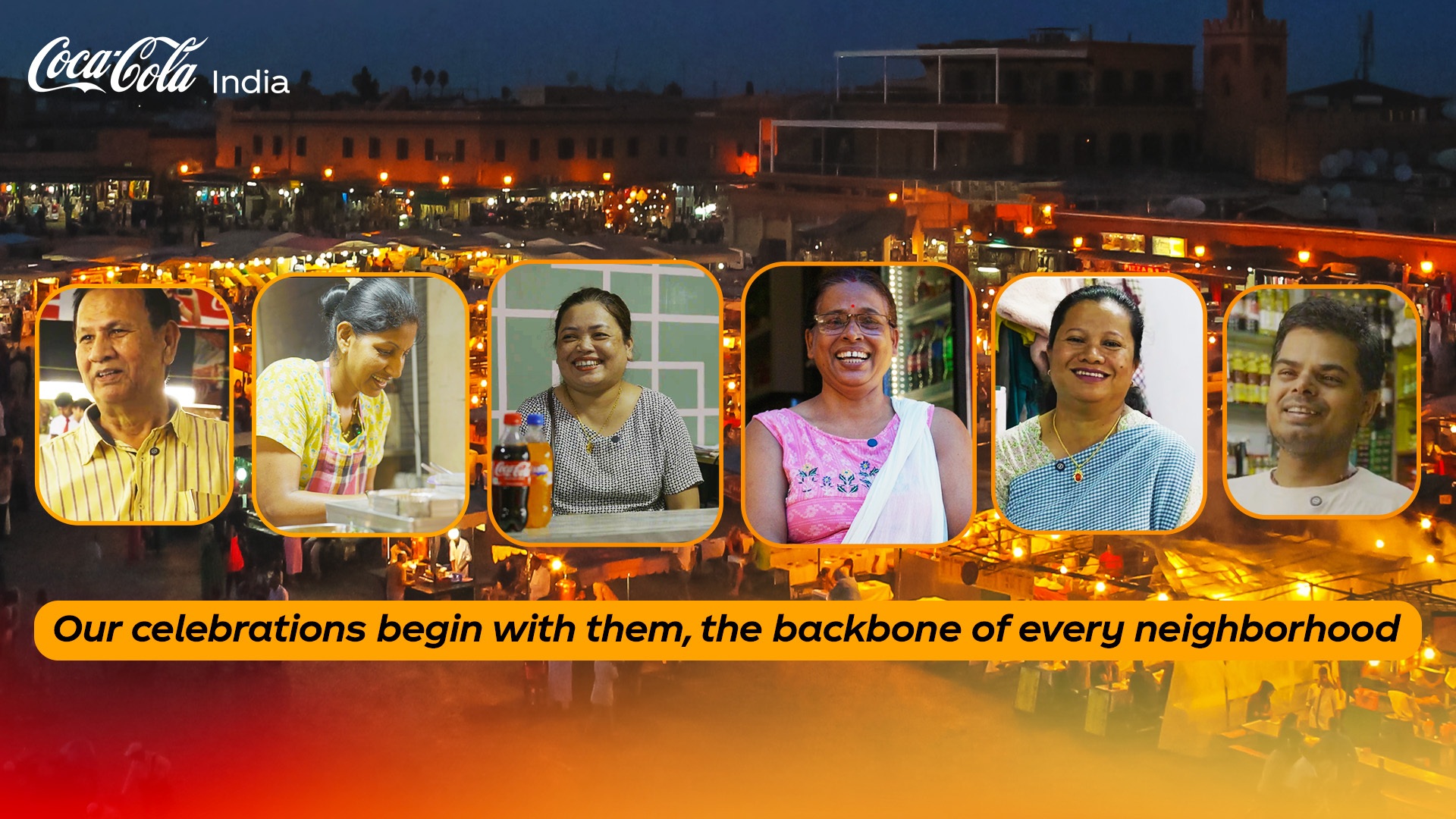 Our celebrations begin with retailers, the backbone of every neighborhood