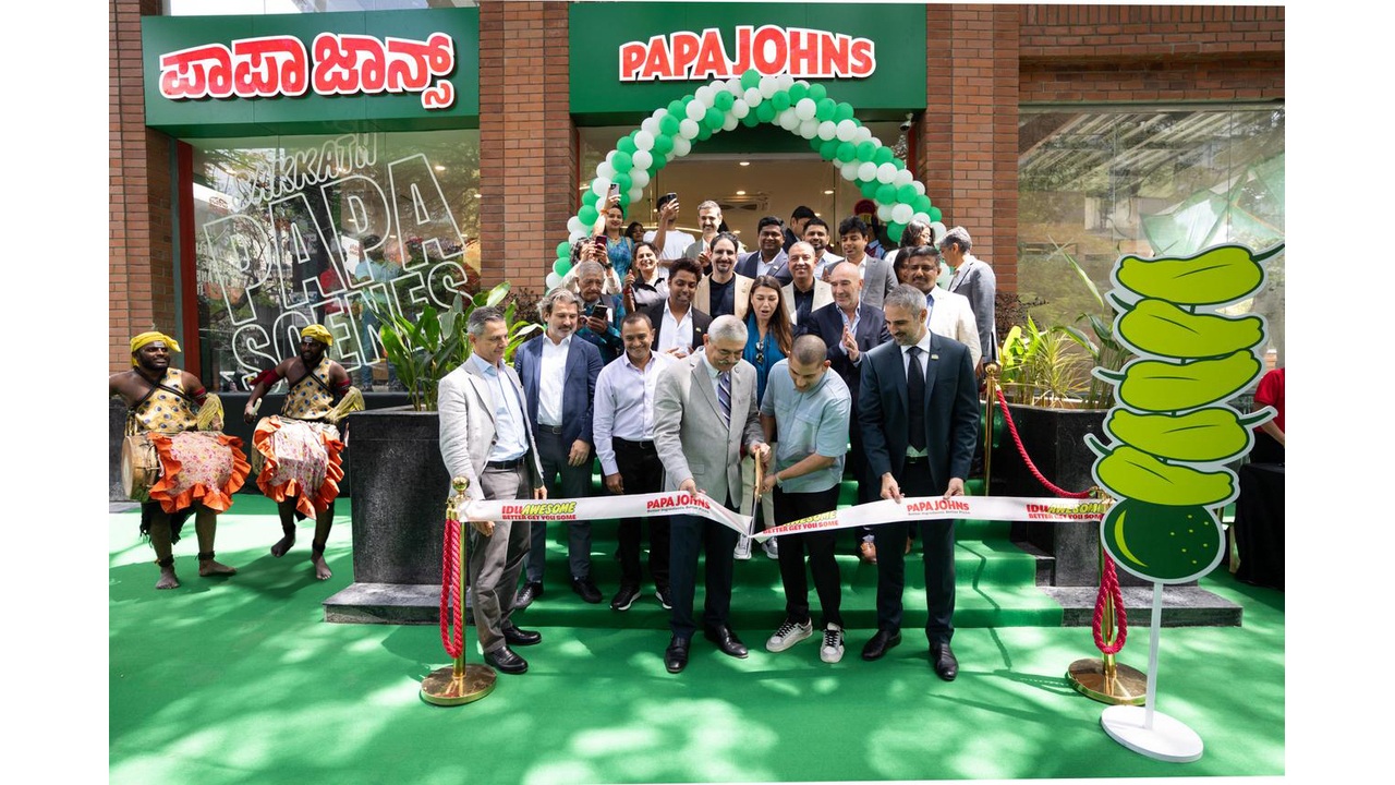 Papa Johns Launches in India with Four Restaurants in Bengaluru