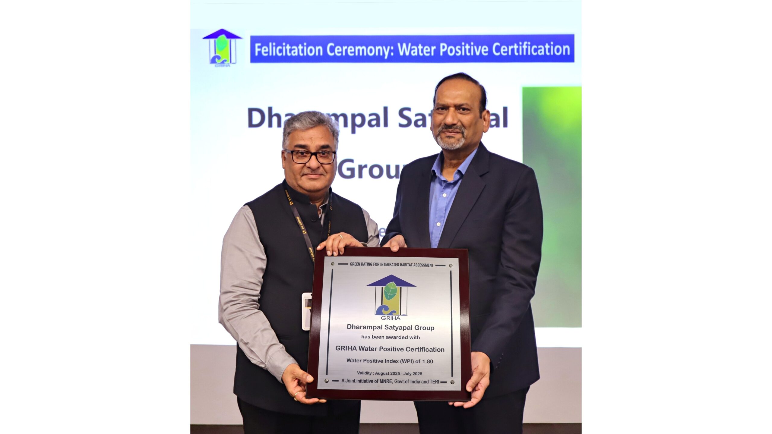 Sanjay Seth, VP and CEO GRIHA Council, and Senior Director, TERI