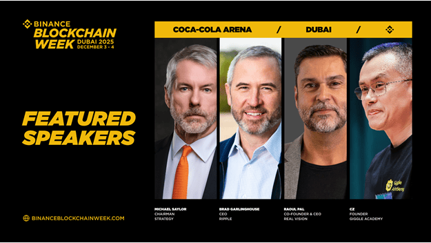 Setting the Stage: Binance Announces First Wave of Global Speakers for Blockchain Week 2025 2 Setting the Stage Binance Announces First Wave