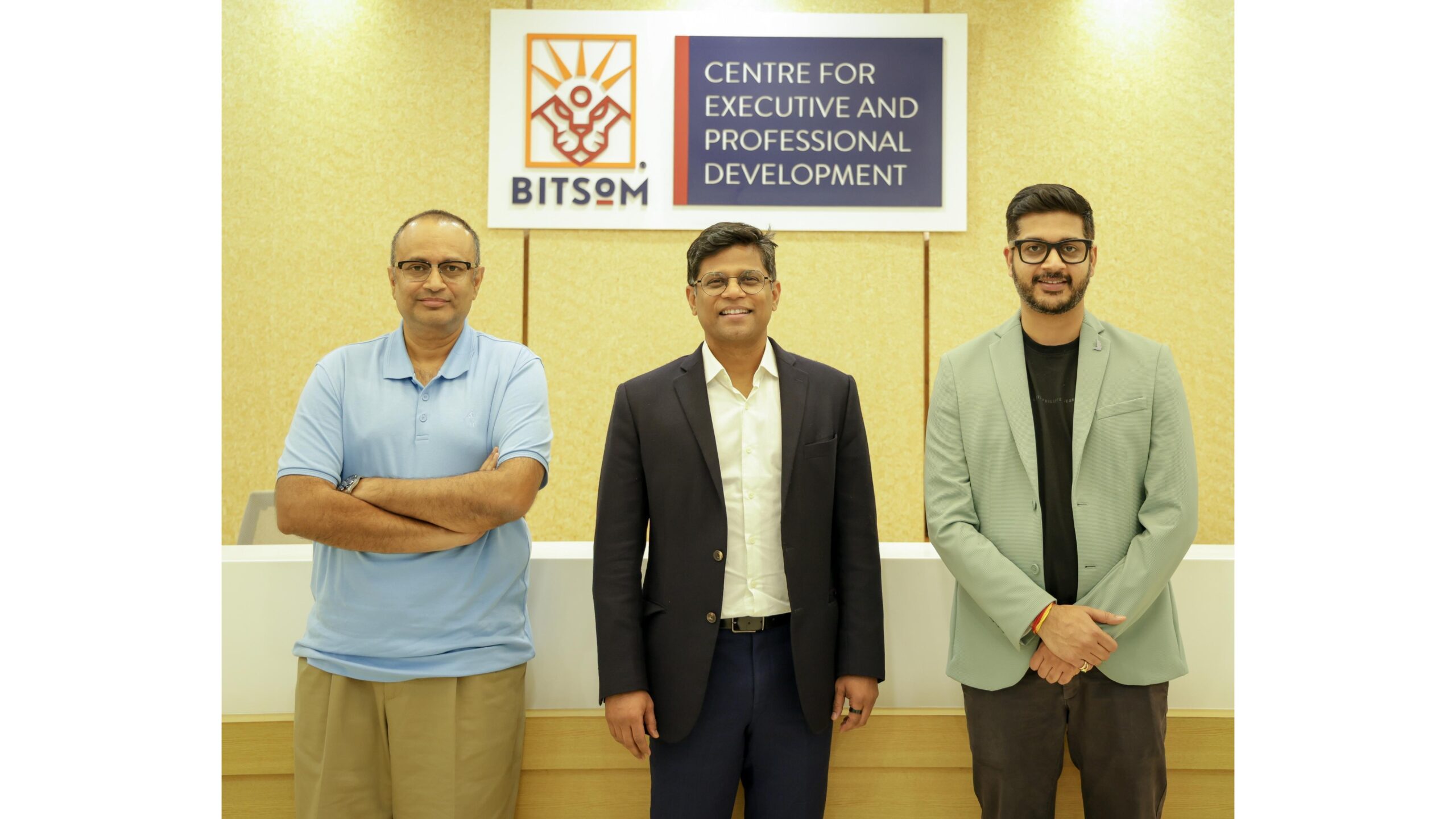 Srnivas Pingali, Program Director, Saravanan Kesavan, Dean, Prateek Shukla, CEO Masai