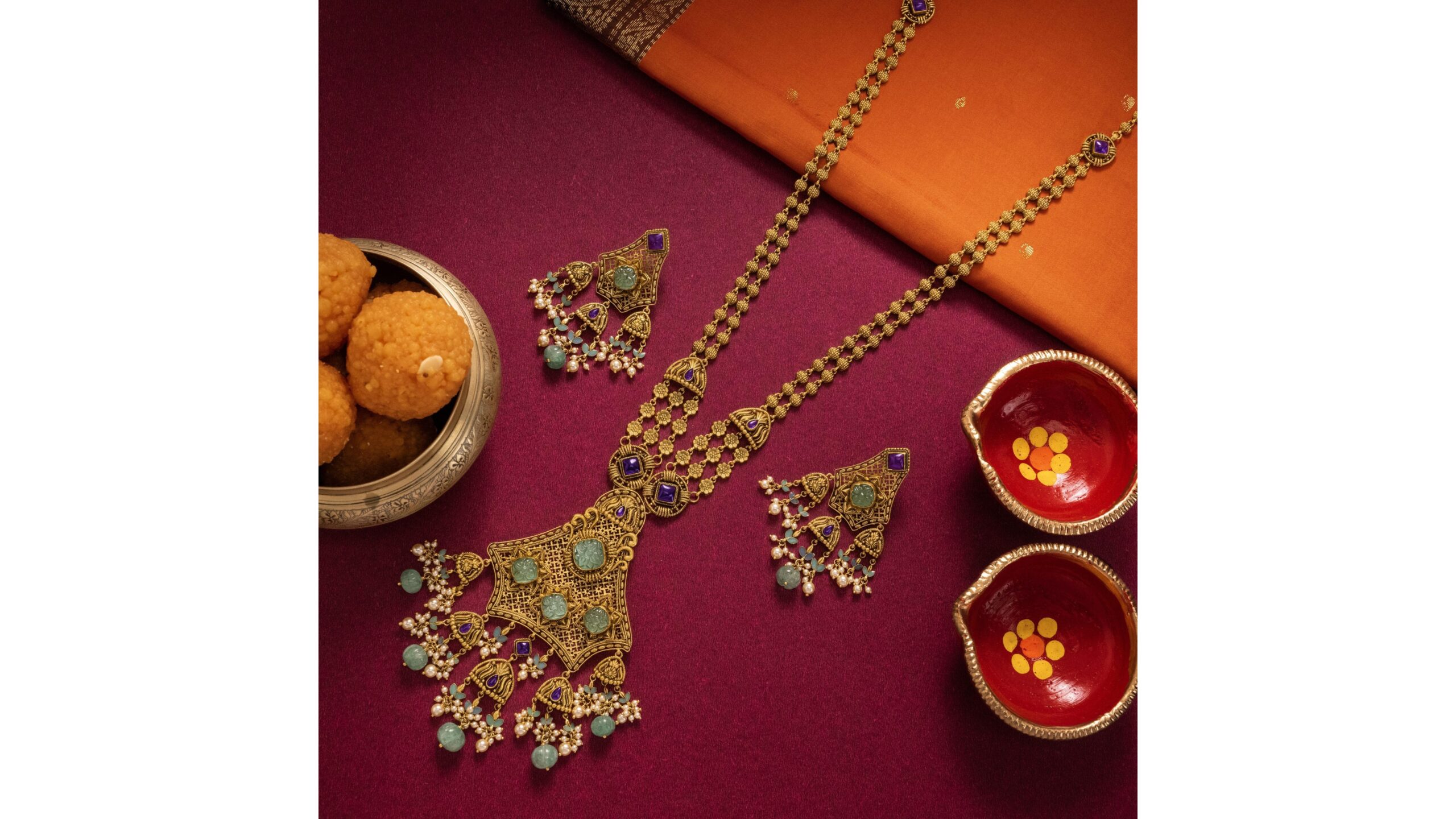 The Royal Heritage Rani Haar for a Luminous Diwali (1)