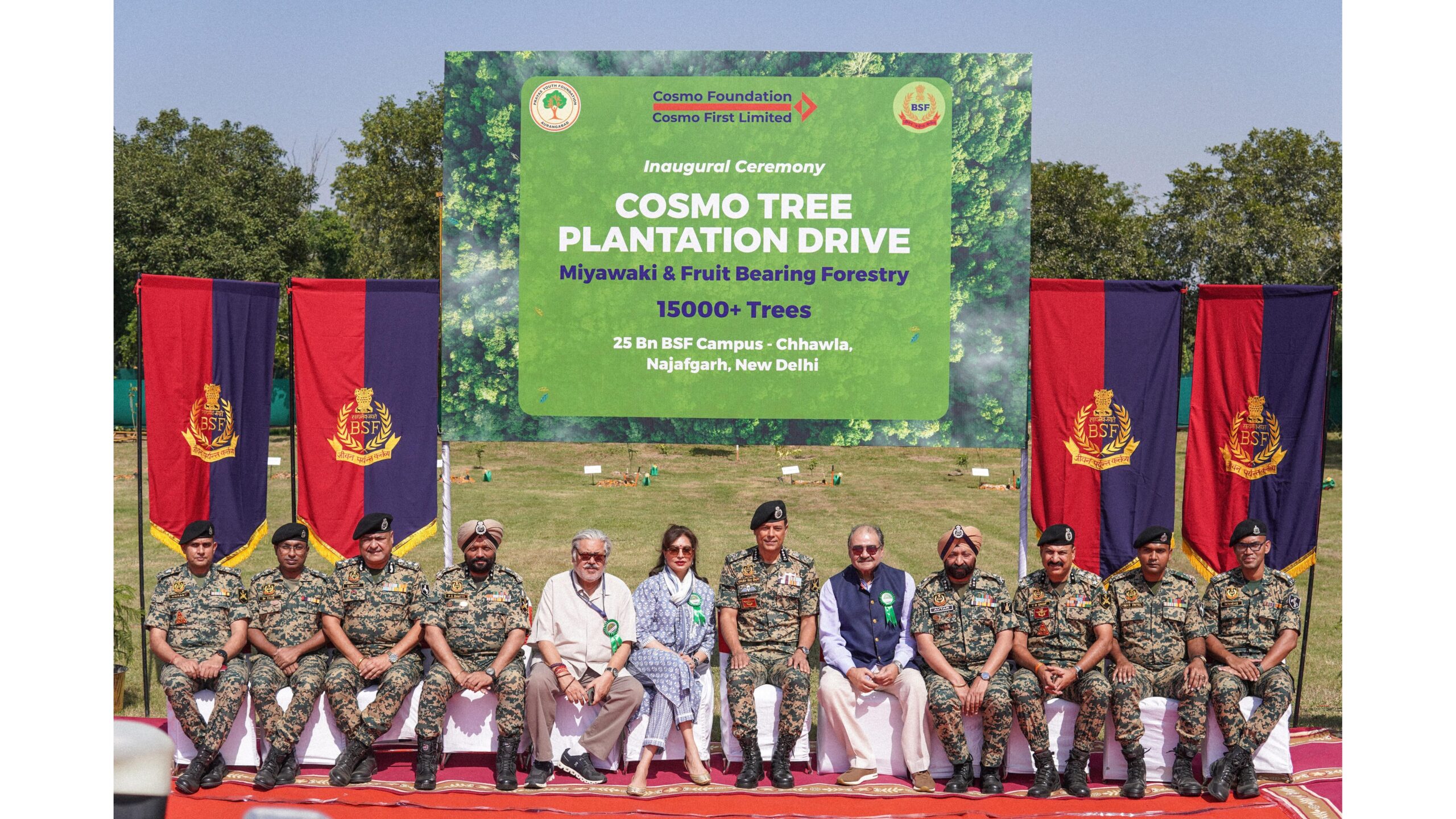 Tree Plantation by Cosmo Foundation