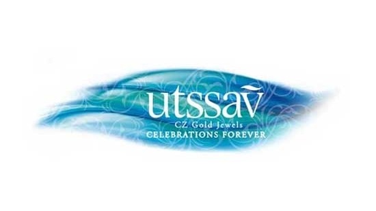 Utssav CZ Gold Jewels Limited Logo