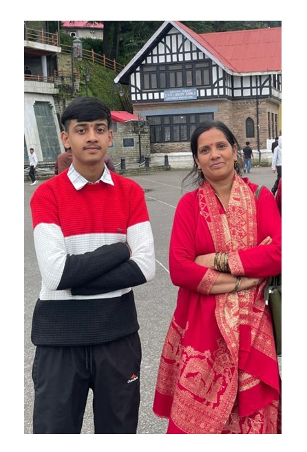 Ambuja Cements Supports a Mother’s Dream: Tara Devi’s Inspiring Journey 8 Ambuja Darlghat - Tara devi and son