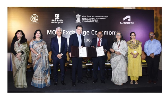 DGT and Autodesk Join Hands to Enhance Design and Make Skills for India’s Vocational Workforce 3 Autodesk X MSDE