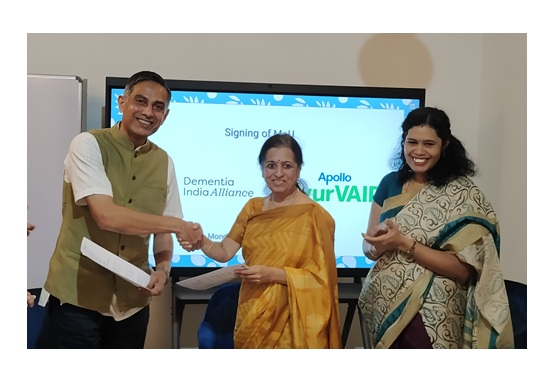 Dementia India Alliance and Apollo AyurVAID Hospitals sign MoU to Advance Integrative Dementia Care and Awareness 3 DIA AAVH MOU 2