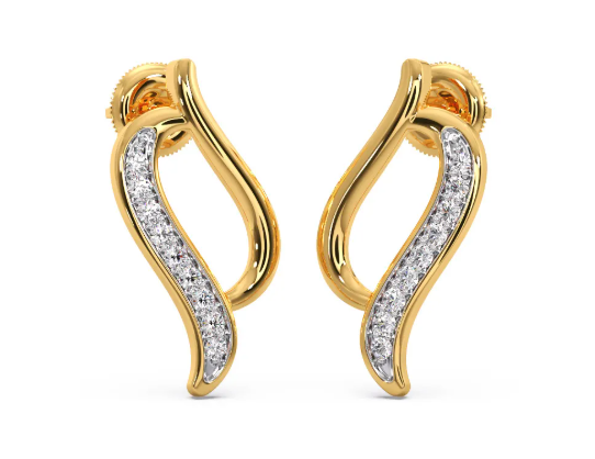 Minimal Yet Meaningful: Candere’s Affordable Luxury Pieces for the Modern Work-Life Routine 2 Delicate Light Diamond Earrings