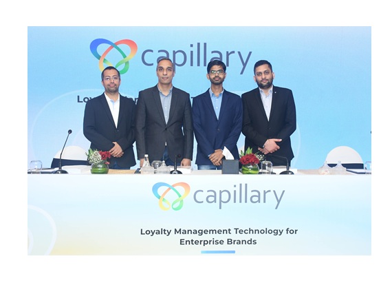 Jubin Mehta & Aneesh Reddy Boddu,MD and CEO & Anant Choubey ,CFO and COO & Sunil M Jain of Capillary Technologies India Limited at the IPO