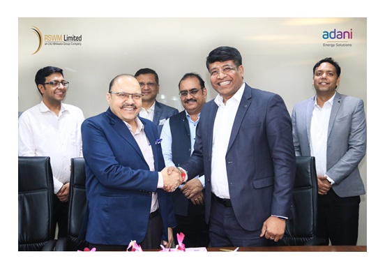 RSWM and Adani Energy Solutions join hands for sustainable future 4 RSWM inks PPA with Adani Energy