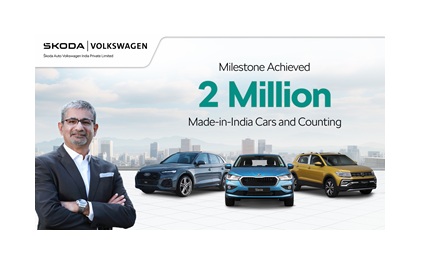 Škoda Auto Volkswagen India (SAVWIPL) Achieves 2 Million Vehicles Produced in India1