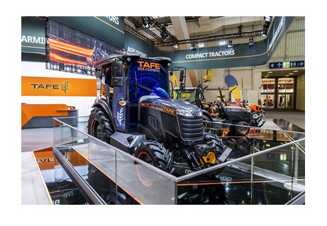 TAFE unveiled its next-generation electric hybrid tractor TAFE EVX75