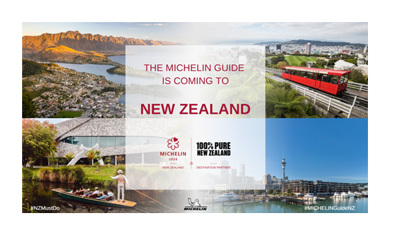 THE MICHELIN GUIDE EXPANDS ITS GLOBAL FOOTPRINT WITH THE ARRIVAL IN AOTEAROA NEW ZEALAND