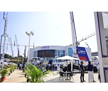 “AJAX Engineering Leads with Innovative Concreting Solutions at EXCON 2025” 1 AJAX Engineering_Booth