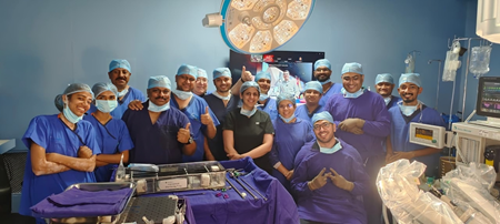 Doctors team from Kokilaben Hospital