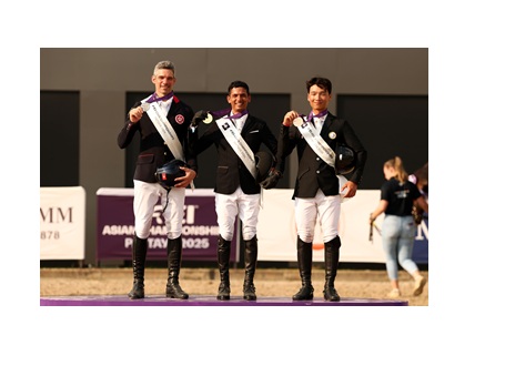 EIRS’ Ashish Limaye Makes History with India’s First-Ever Gold at the Asian Equestrian Championships 3 EIRS’ Ashish Limaye Makes History with India’s First-Ever Gold
