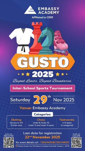 Embassy Academy Hosts Two Major Inter-School Competitions