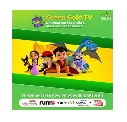 Green Gold Animation debuts ‘Green Gold TV’, bringing premium kids & family entertainment to India’s FAST TV landscape 7 Green Gold Fast TV