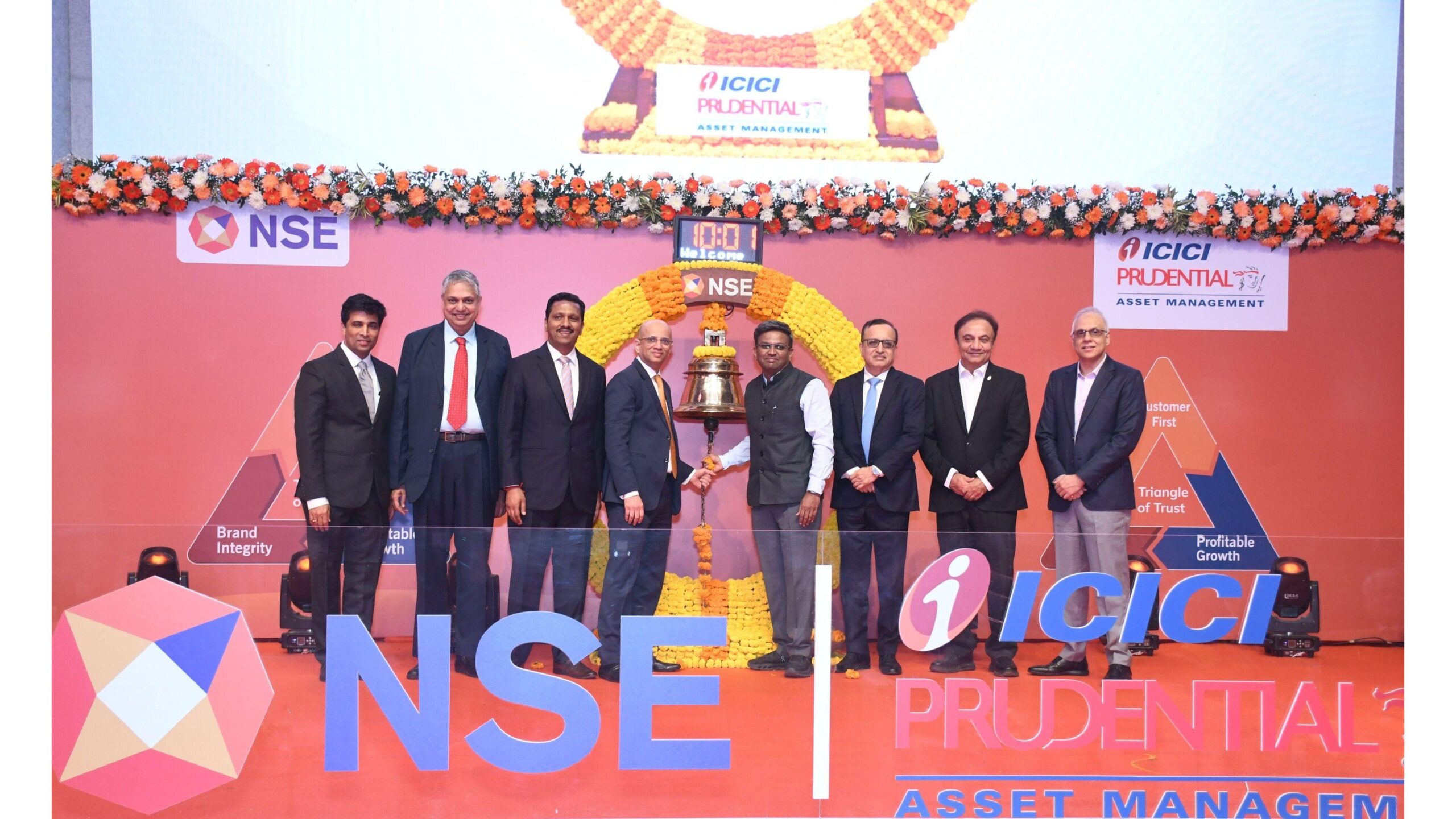ICICI Prudential AMC Limited's Listing Ceremoney