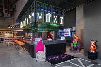Moxy Hotels Debuts in Nepal’s Buzzing Heartbeat: Turning Up the Fun in Kathmandu, the Country’s Cultural Core 1 Moxy Kathmandu_Bar Check In