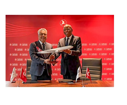 Turkish Airlines and South African Airways Sign Codeshare Agreement