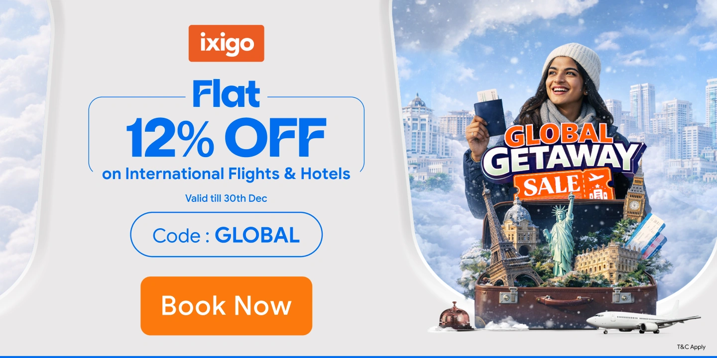 ixigo Global Getaway Sale