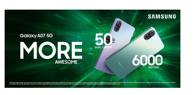 Samsung Unveils the Galaxy A07 5G: A Photography and Battery Powerhouse 2 30322_Galaxy-A07-5G_Digital-banners_1440x640