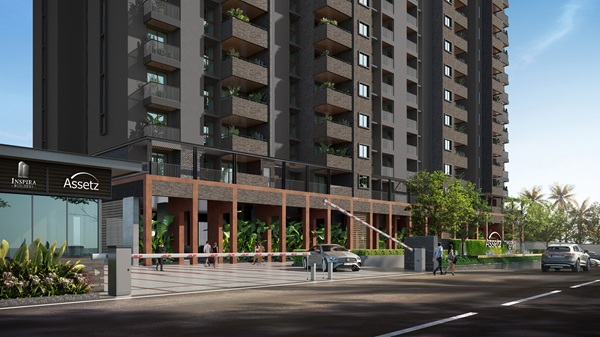 Assetz Melodies of Life Apartments Entrance