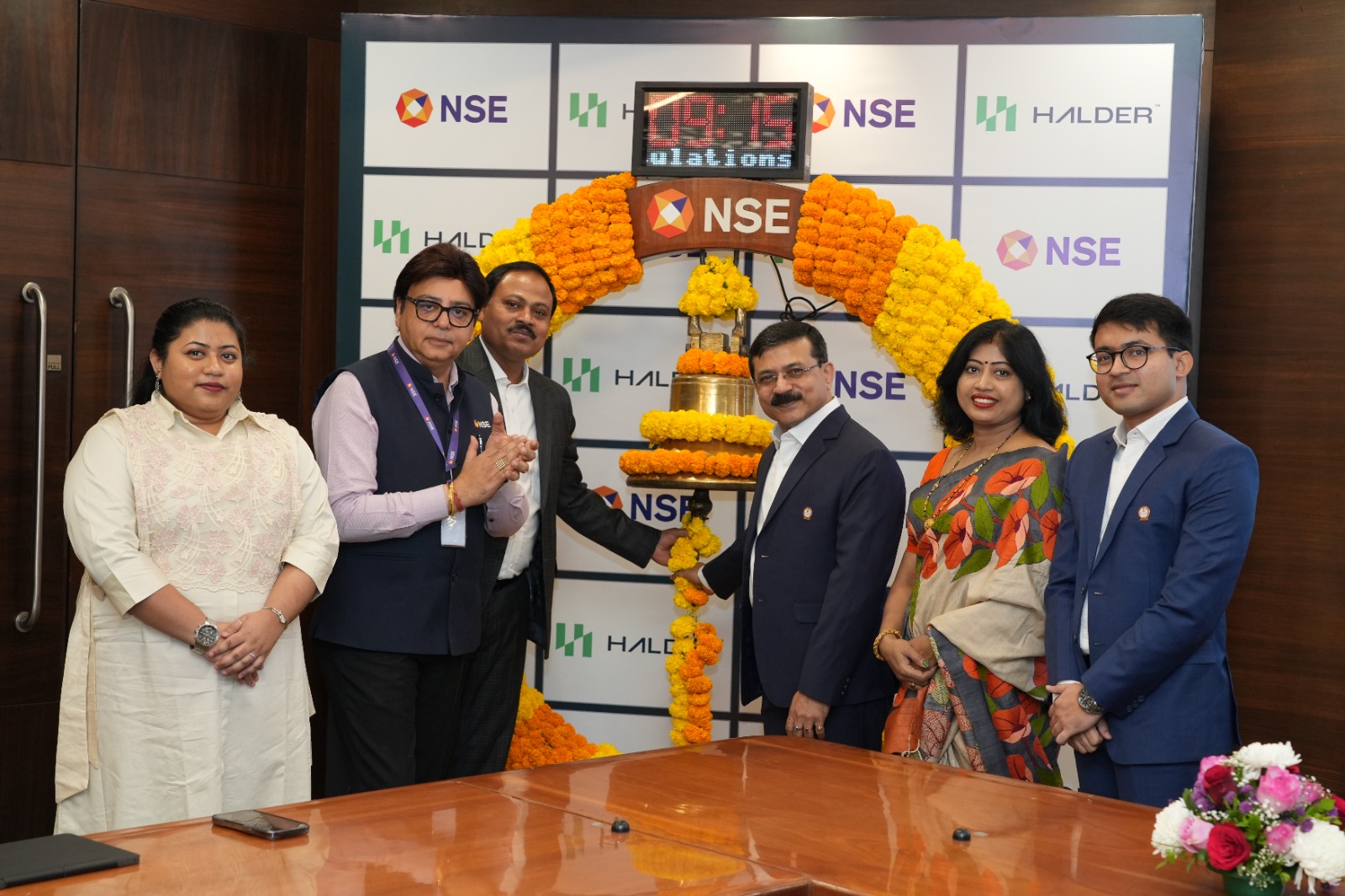 Halder Venture Limited Makes NSE Debut via Direct Listing 7 Halder Venture Limited Makes NSE Debut via Direct Listing