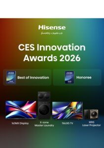 Hisense_CES 2026 Innovation Awards