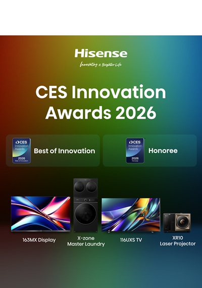 Hisense_CES 2026 Innovation Awards