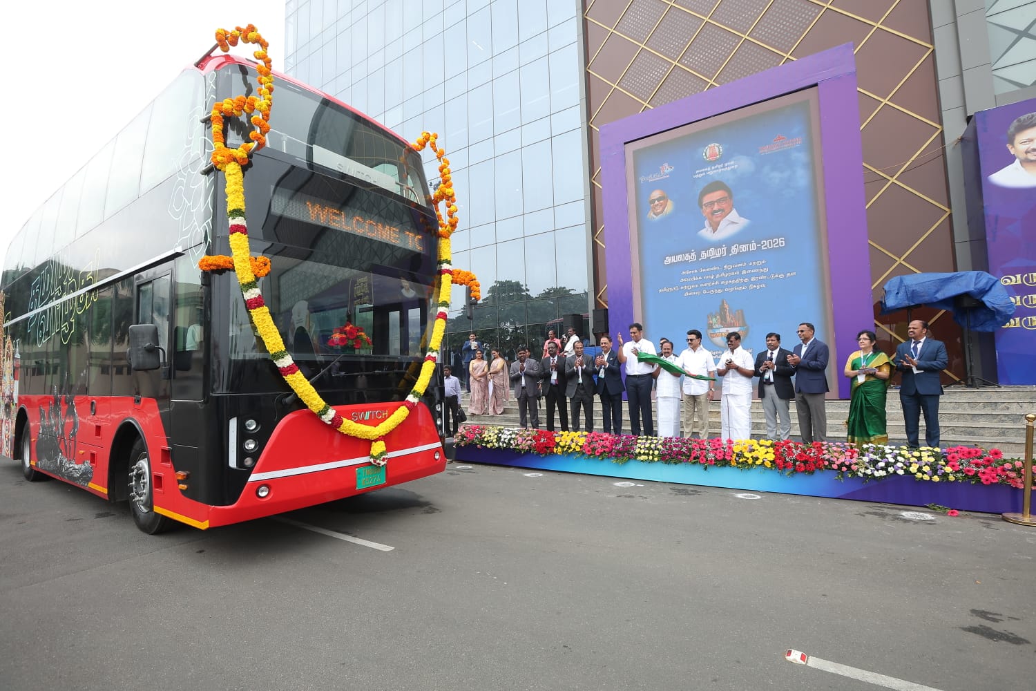 Switch Double-Decker Bus to Support Chennai’s Heritage Tourism
