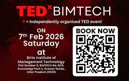 Decoding Tomorrow, BIMTECH to Bring TEDx Spotlight on the Future of Humanity, Tech, and Innovation 1 TED x BIMTECH